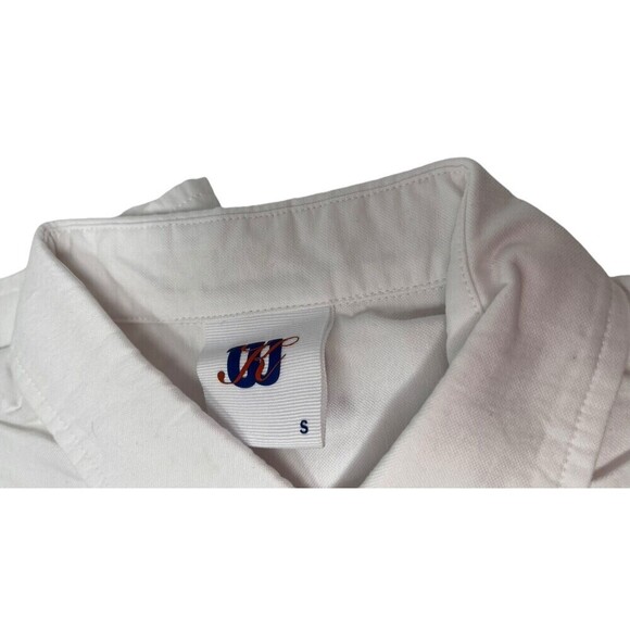 KITH x Wilson White Oxford Shirt Small Ludlow Button Down Men’s Size Logo - Picture 8 of 12